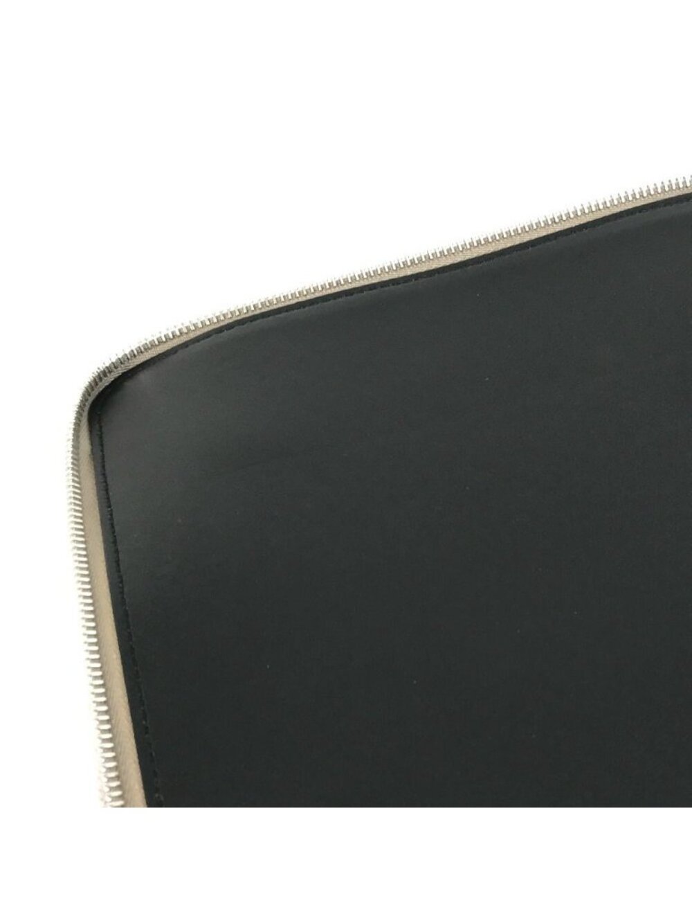 Fendi Clutch PC Case Computer Leather Gray Brown - Picture 5 of 9